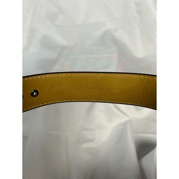 Women's Children's Ariat Brown & Turquoise with Floral Overlay Western Belt 25 - Picture 3 of 6